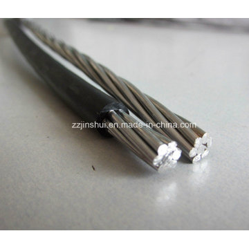 0.6 / 1 Kv LV Antena Cable Incluido 1 Fase 16mm2 AAC 16mm2 Bare AAAC Messenger